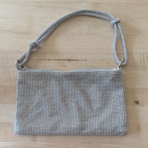 NWOT Silver Bag